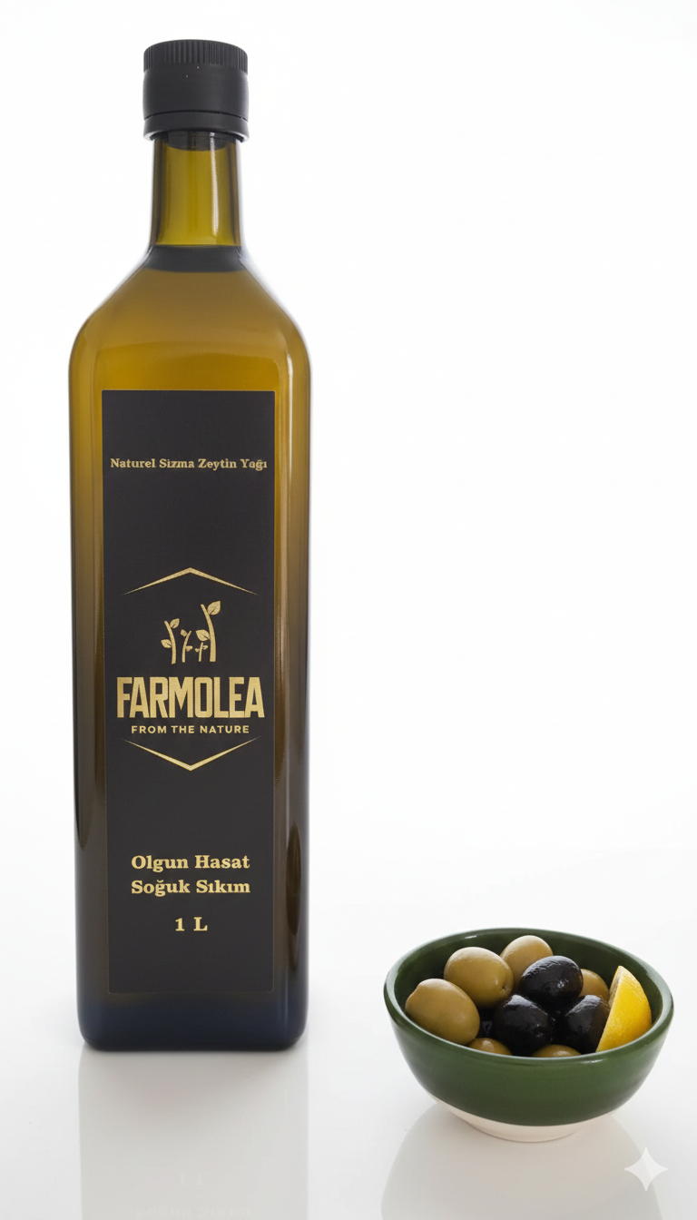 Zeytinyağı 1 Lt Cam Şişe