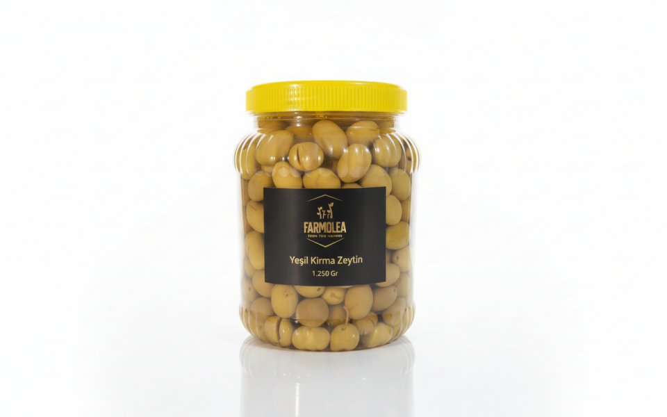 Yeşil Kırma Zeytin 1.250 Gr